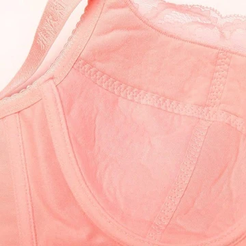 Peach Underwired Double Padded Bra - Image 3