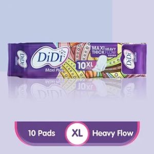 DiDi Maxi Plus XL Sanitary Pads – 10 Pads | Extra Coverage & Comfort