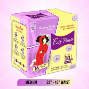 Ezi Pants Pack of 10 – Period Panty for Women | Ultra Absorbent Sanitary Pants